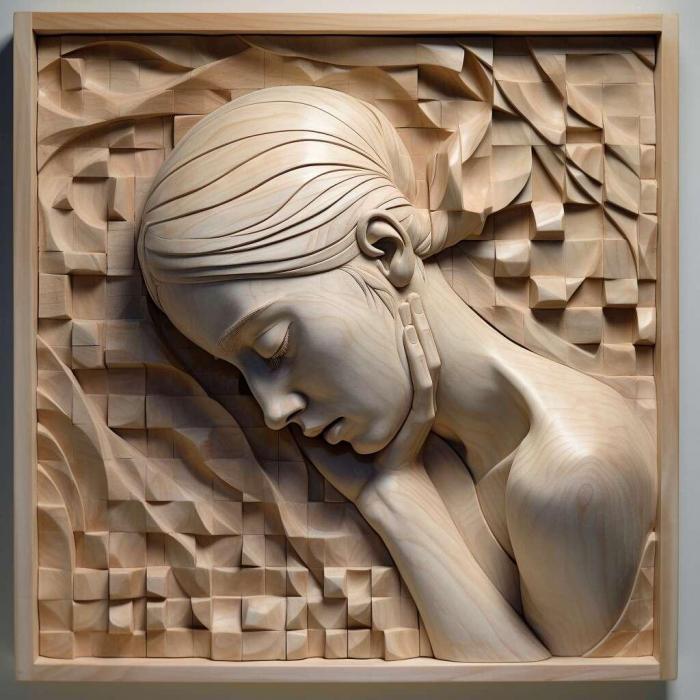 نموذج ثلاثي الأبعاد لآلة CNC 3D Art 